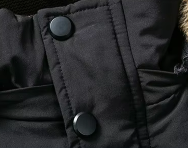 Brenda | Men's Robust Winter Jacket with Hood and Fur Lining