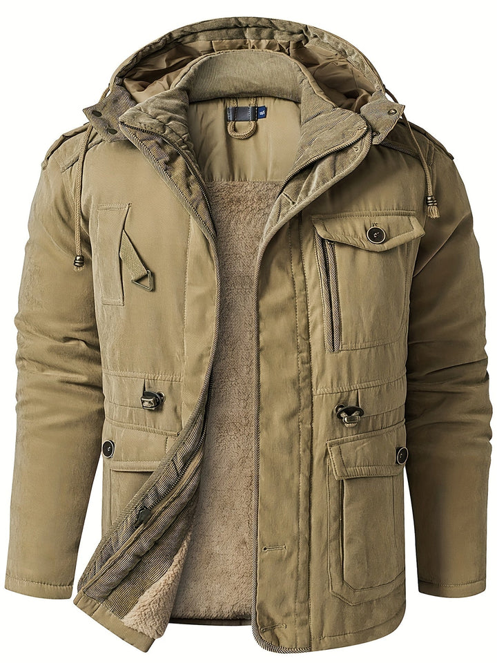 Richard | Men's Warm Casual Jacket with Hood for Winter