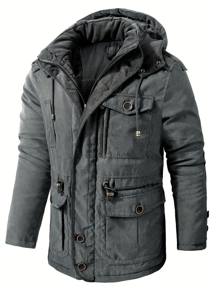 Richard | Men's Warm Casual Jacket with Hood for Winter