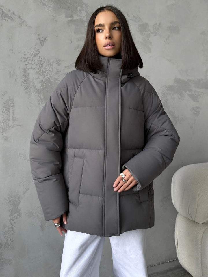 Ladies' Fashionable Oversized Down Jacket