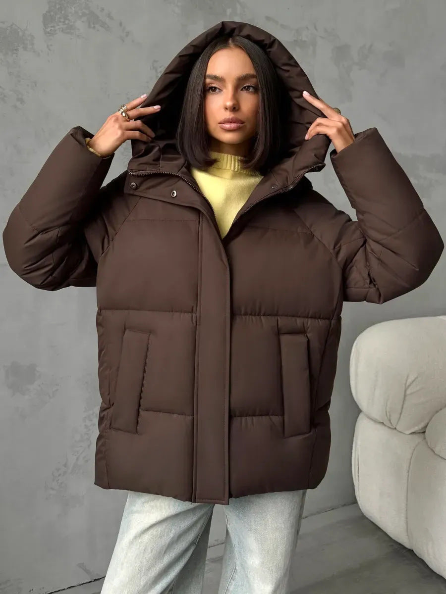 Ladies' Fashionable Oversized Down Jacket