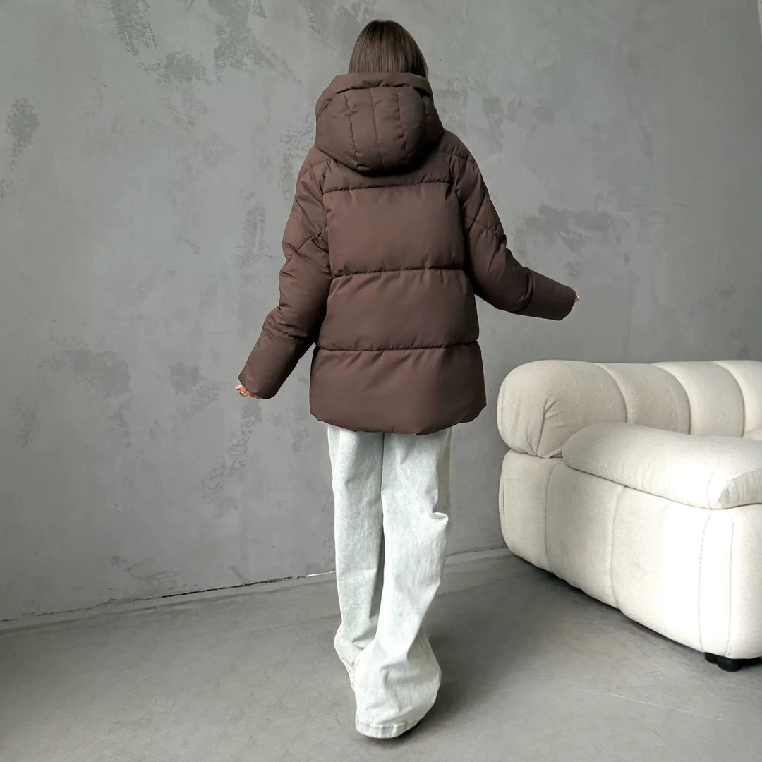 Ladies' Fashionable Oversized Down Jacket