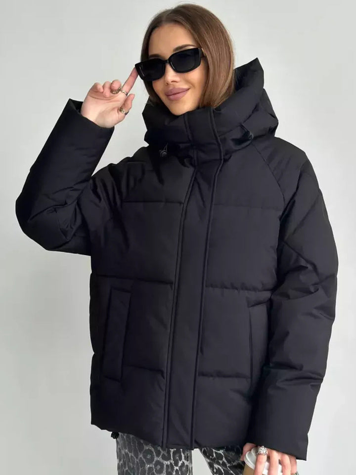 Ladies' Fashionable Oversized Down Jacket