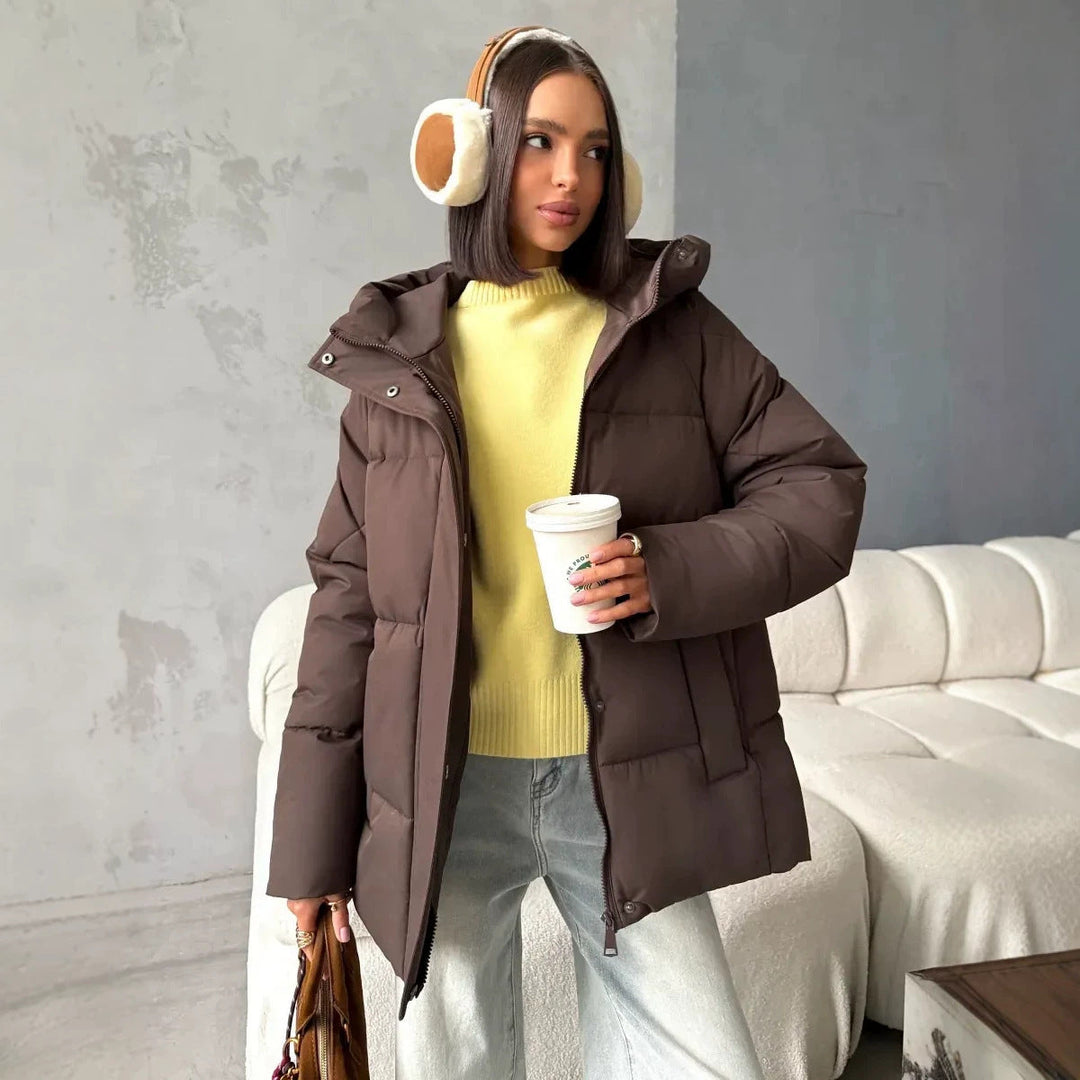 Ladies' Fashionable Oversized Down Jacket