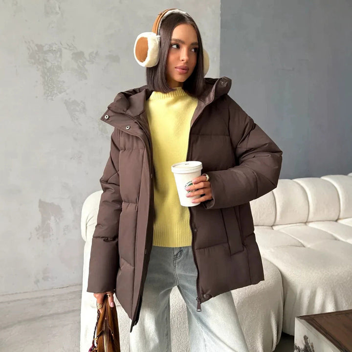 Ladies' Fashionable Oversized Down Jacket
