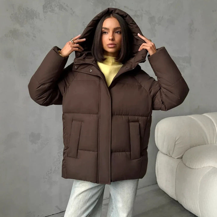 Ladies' Fashionable Oversized Down Jacket