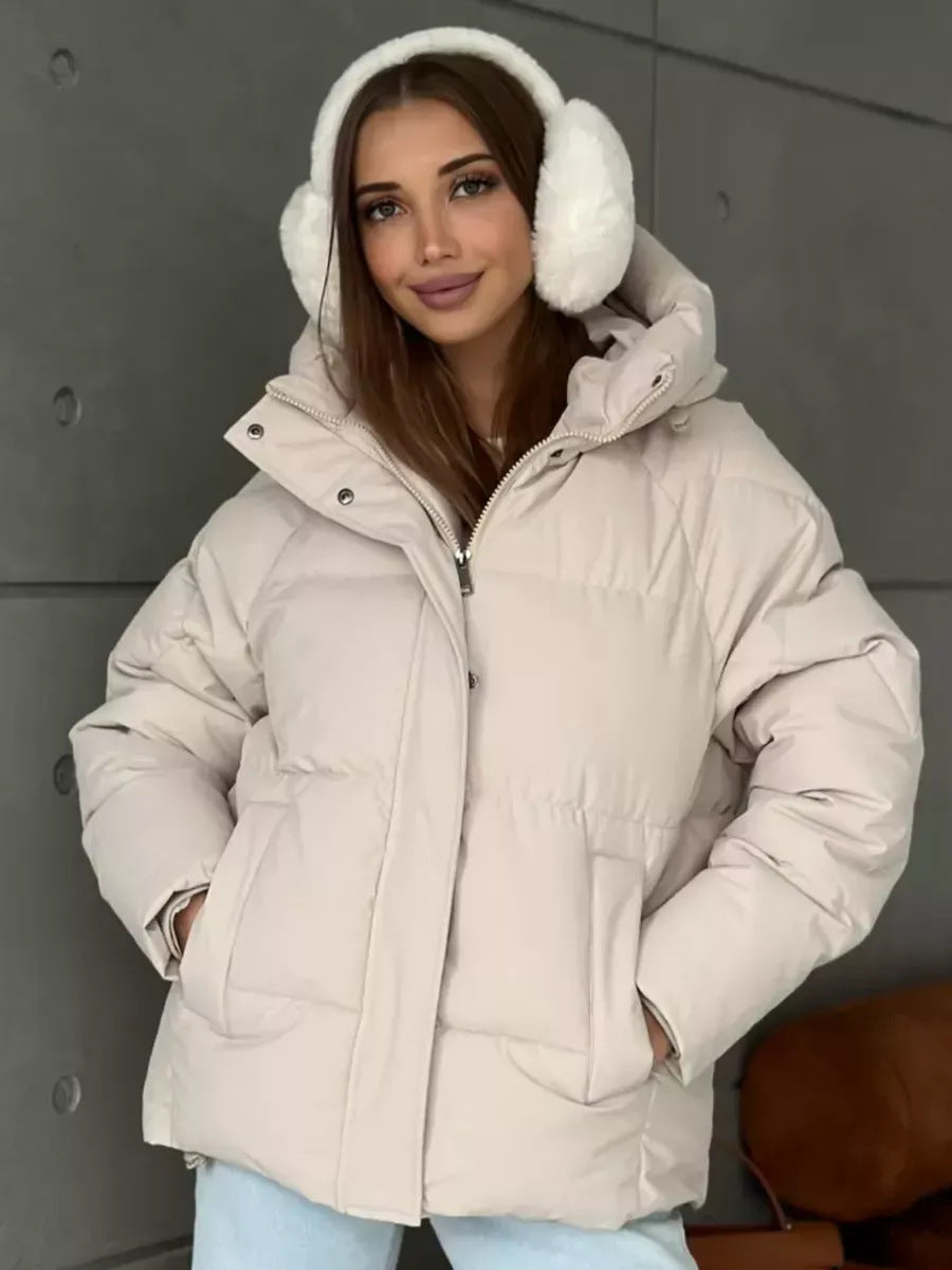 Ladies' Fashionable Oversized Down Jacket