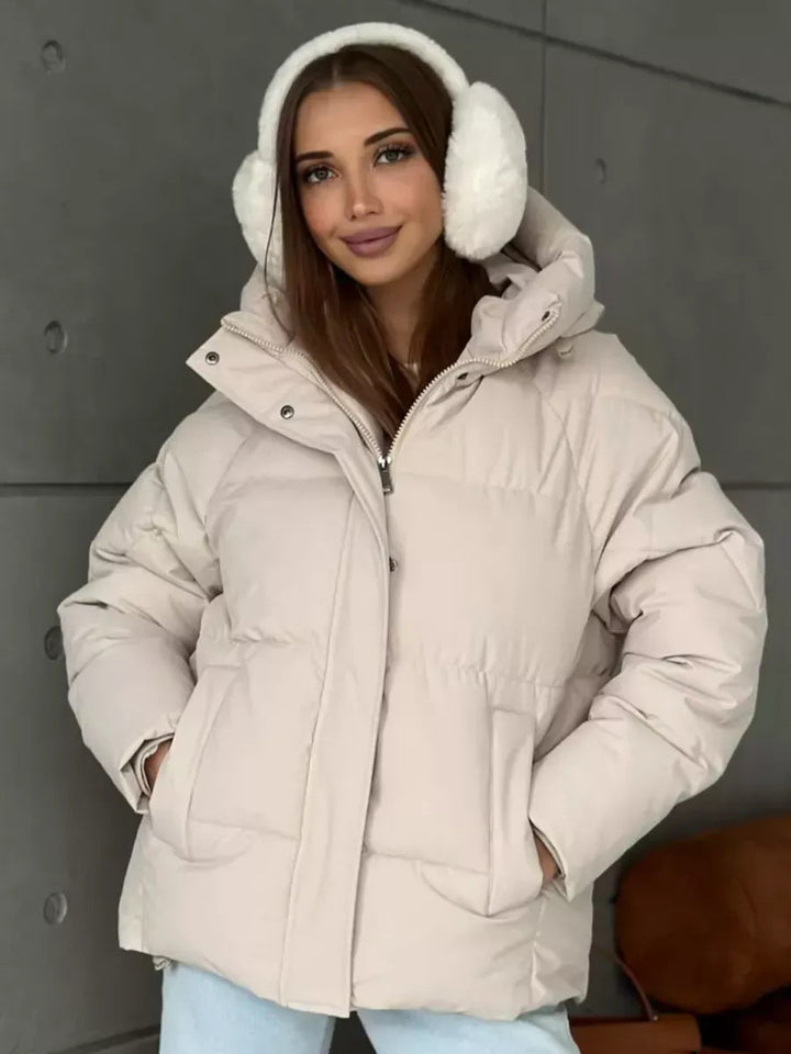 Ladies' Fashionable Oversized Down Jacket