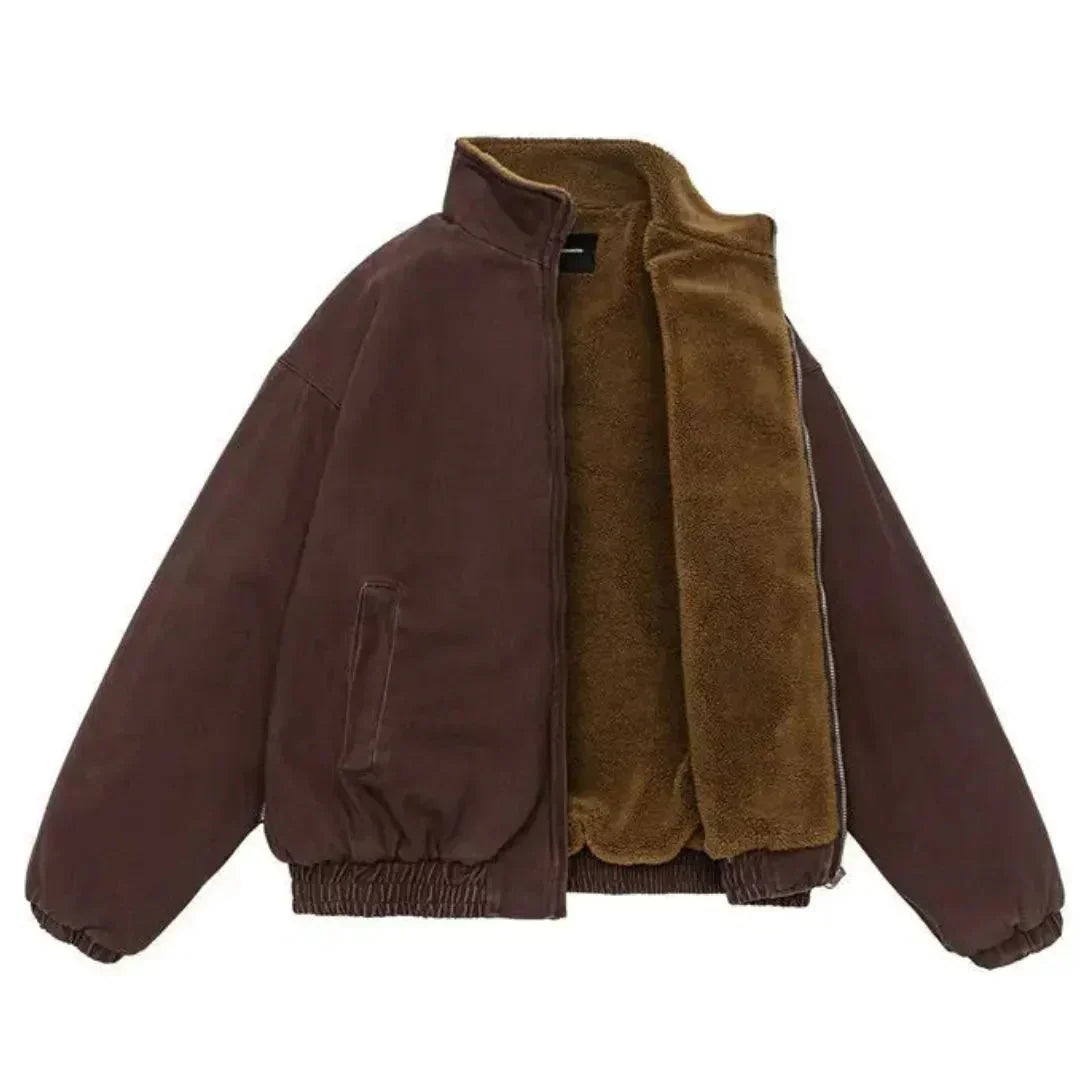 Men's Winter Jacket | Zip & Comfortable Fit