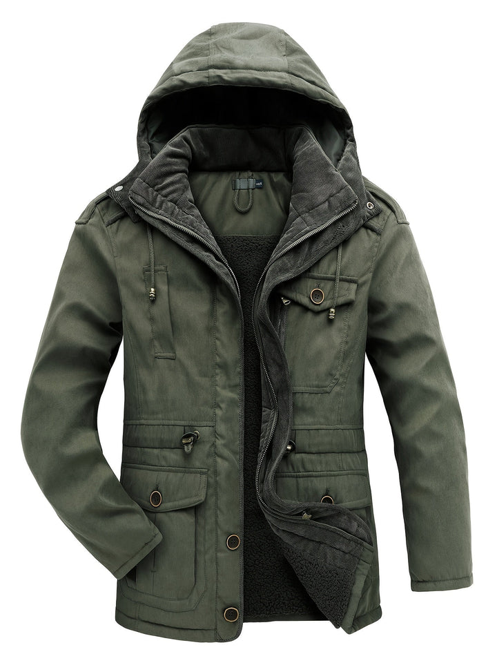 Richard | Men's Warm Casual Jacket with Hood for Winter