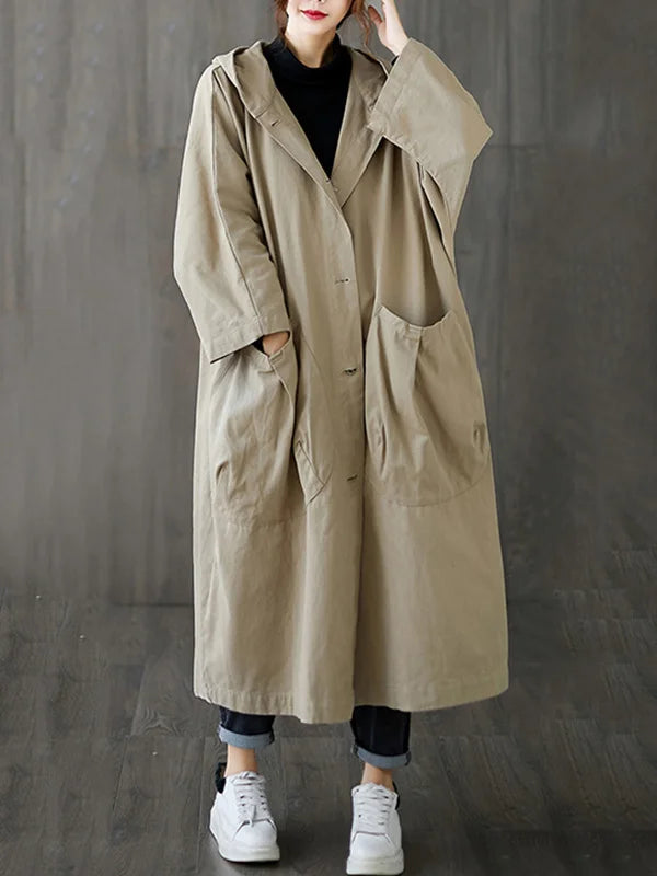Mery | Long Waterproof Coat for Women