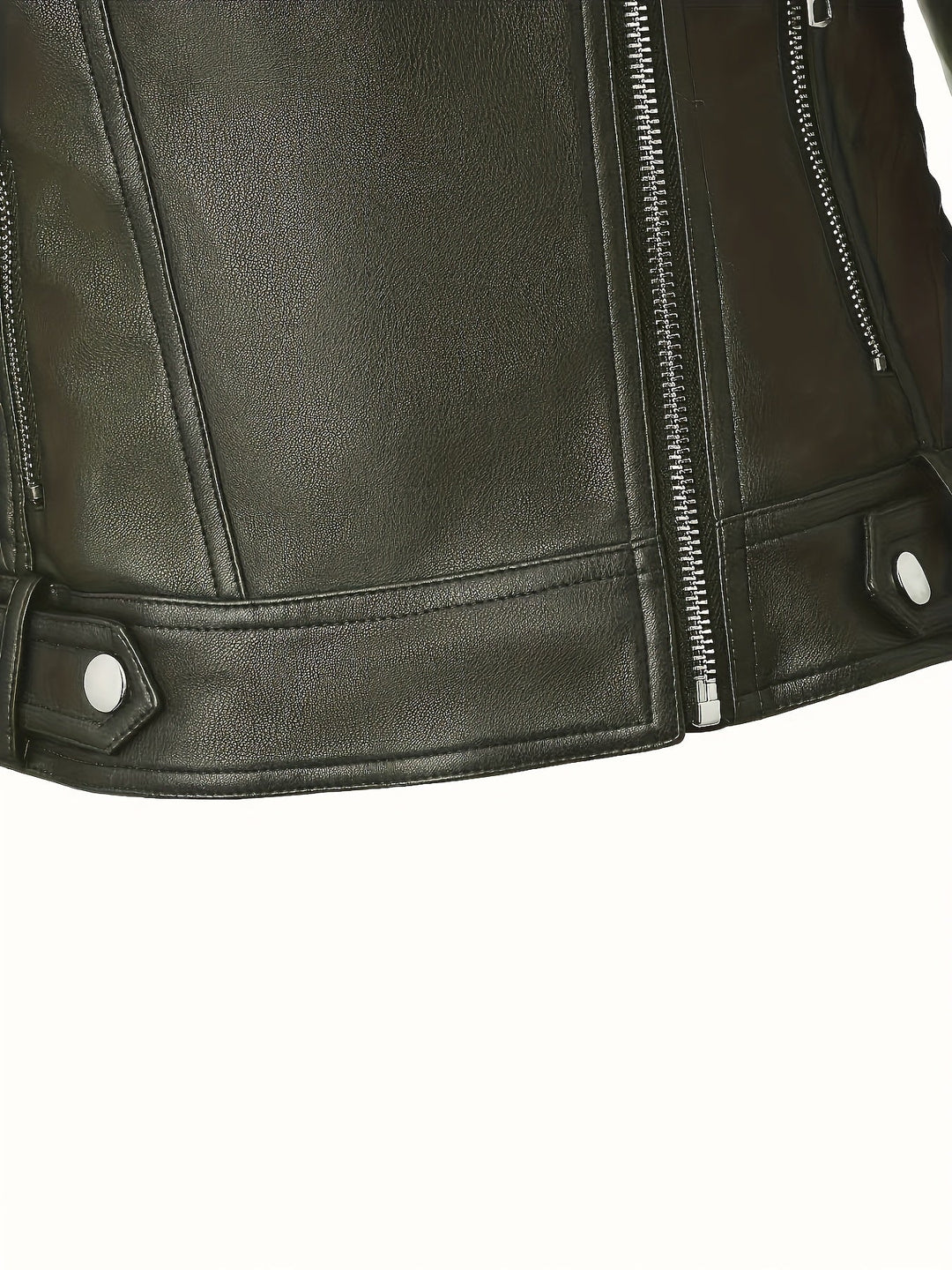 Lorvaine | Women's Faux Leather Biker Jacket