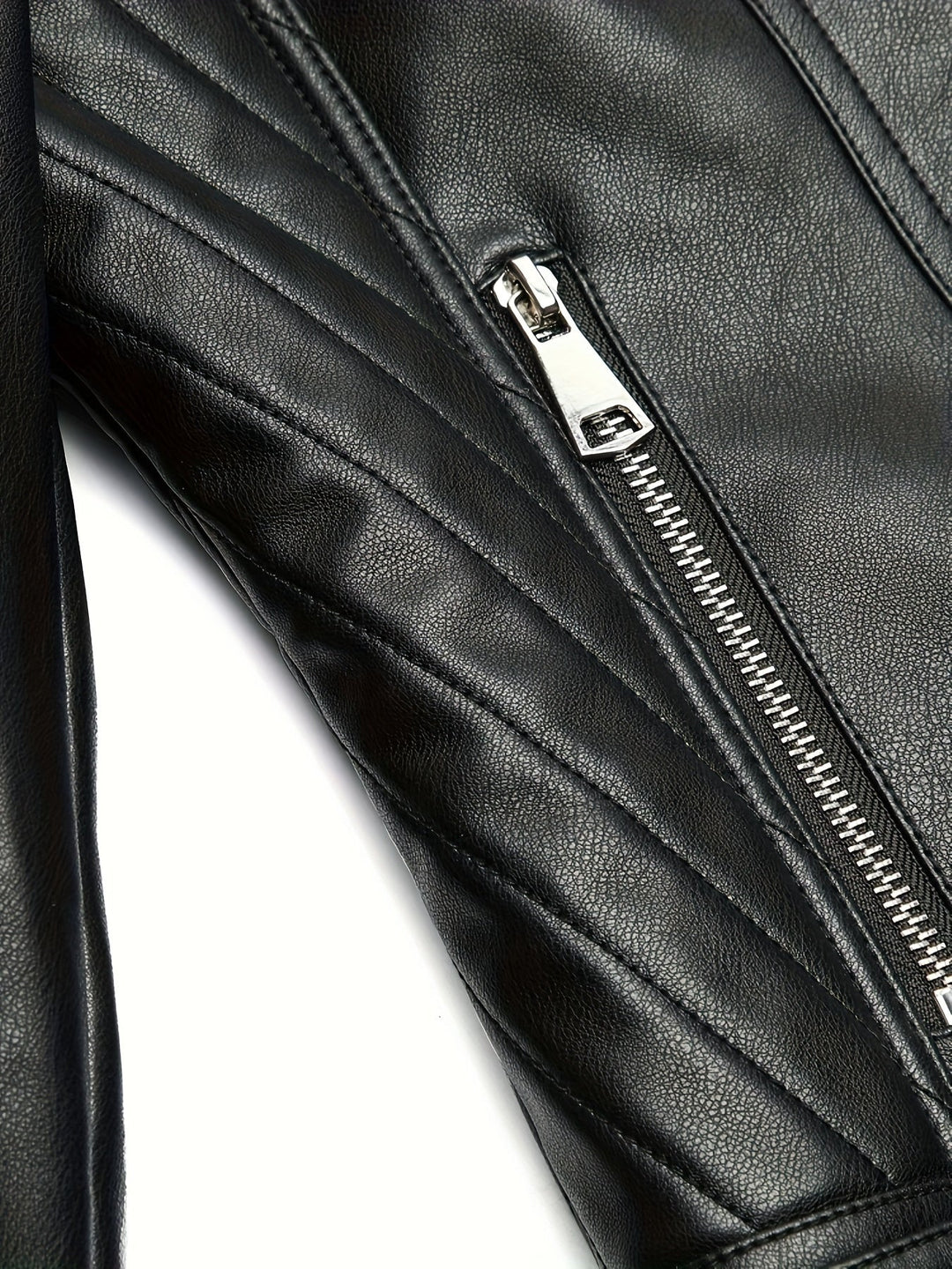 Lorvaine | Women's Faux Leather Biker Jacket